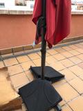 SOBRILLA PARASOL BASCULANTE GIRATORIO 2,5 METROS