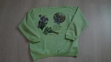 Sudadera Verde Manzana. Talla L/XL(mayte8)