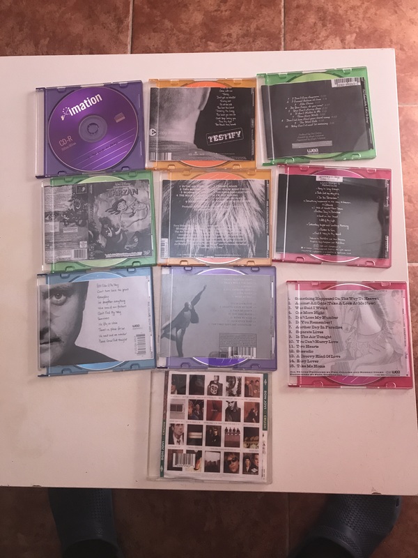 CDs grabados 