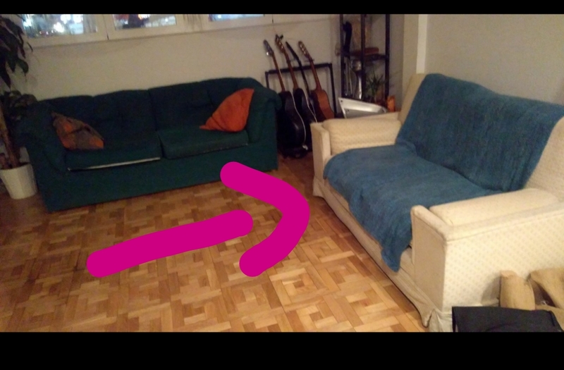 Regalo sofá - zona arganzuela