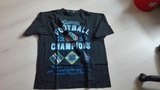 Camiseta negra "football" Talla G(mayte8)