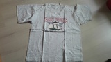 Camiseta Blanca/gris "adventure" Talla G(mayte8)