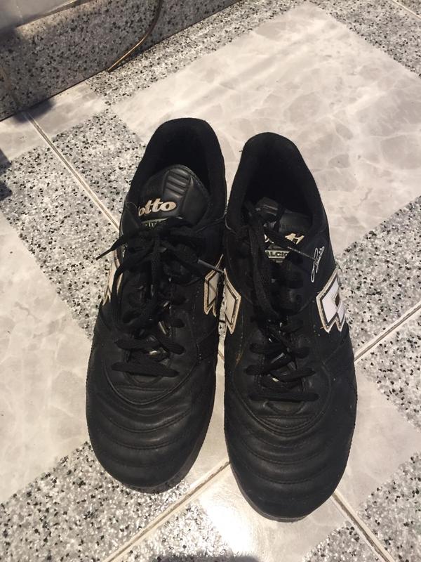Botas de futbol de piel