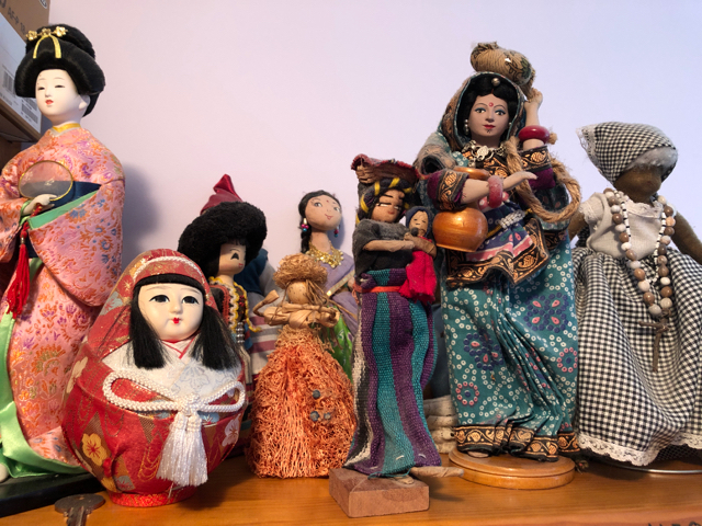 Colección de muñecas populares de todo el mundo