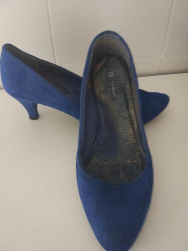 Zapato azul 37
