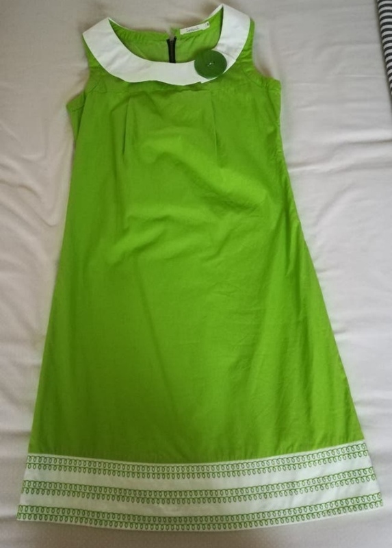 Regalo vestido de mujer verde talla S. (butterfly17) 