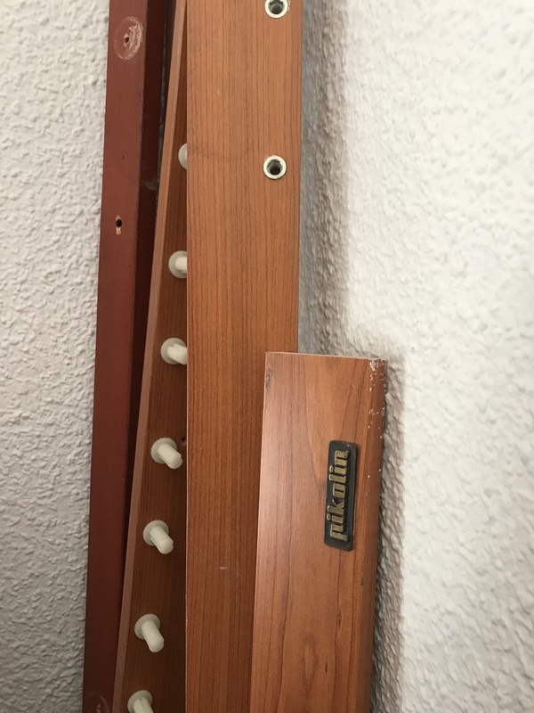 Somier lamas 150x190cm desmontado