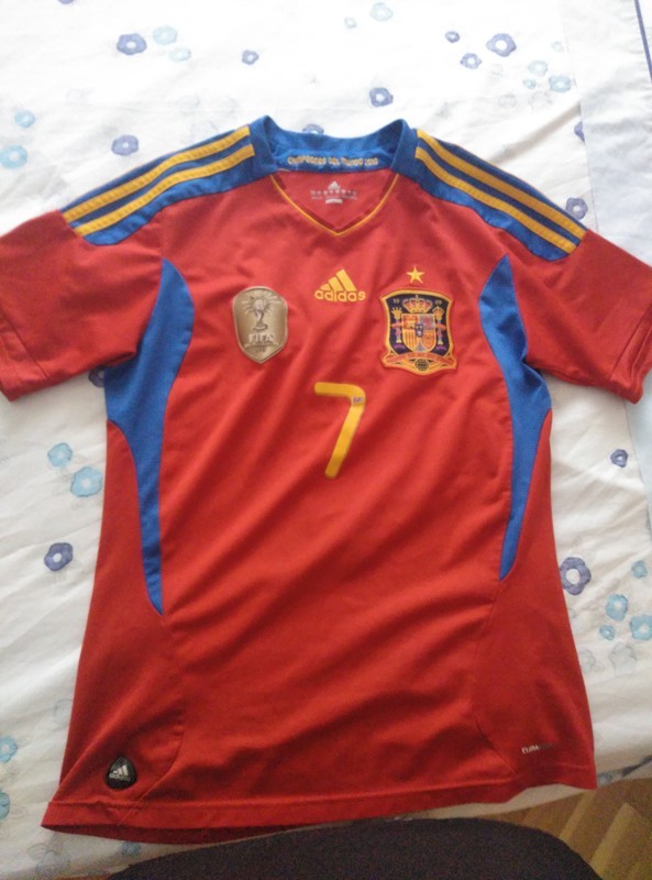 Camiseta David Villa 7