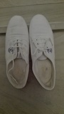 Zapatillas blancas, talla 40(1amigomio)