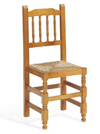 Sillas de comedor estilo rústico