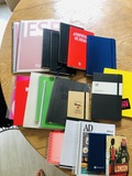 21 cuadernos y libretas