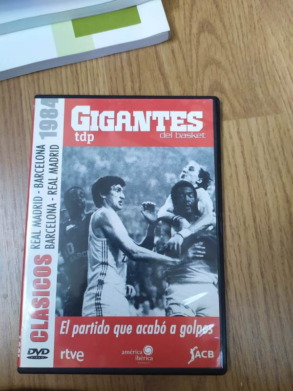 DVD Gigantes del basket