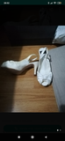 Zapatos blanco roto novia o ceremonia tall 37