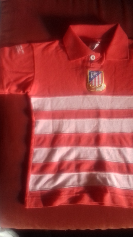 Camiseta manga corta talla 4 Atlético de Madrid 