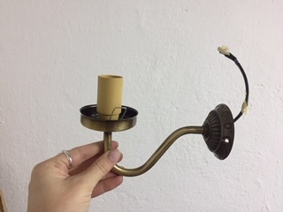 bases de lampara para pared 