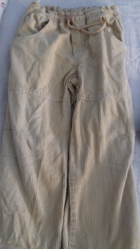 Pantalón de pana talla 5