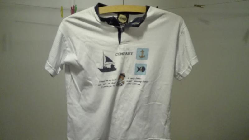 Camiseta  niñ@s con motivos marineros. Talla 12(1amigomio)