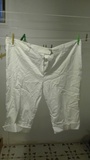 Pantalon 3/4 blanco Talla 58