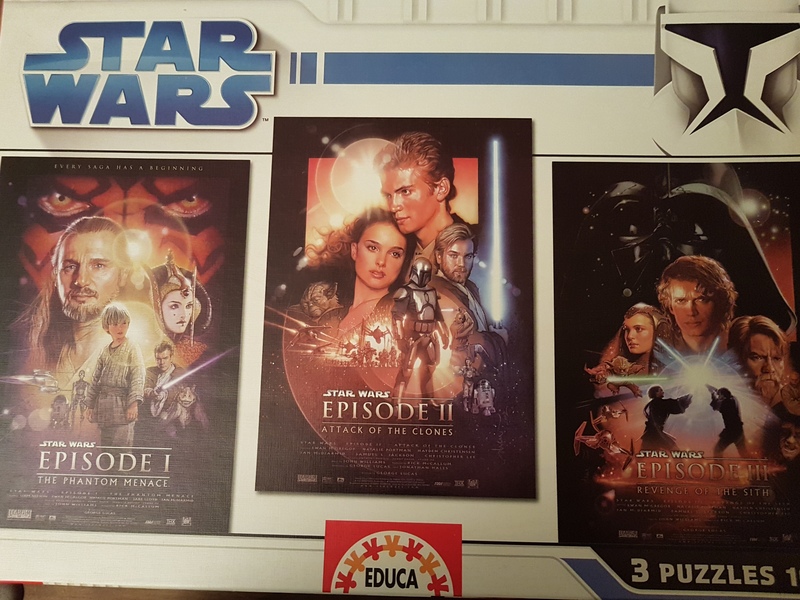 Puzzles 1000 piezas STAR WARS