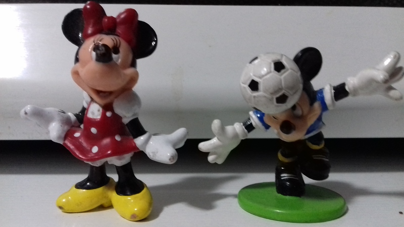 Muñecos Mickey Mouse y Mini