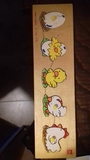 Puzzle de madera de animales