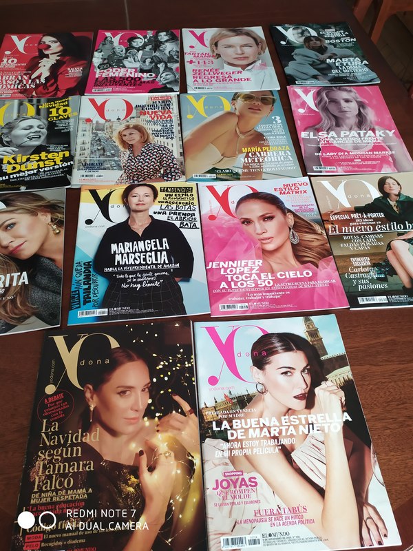 Catorce revistas Yo Dona