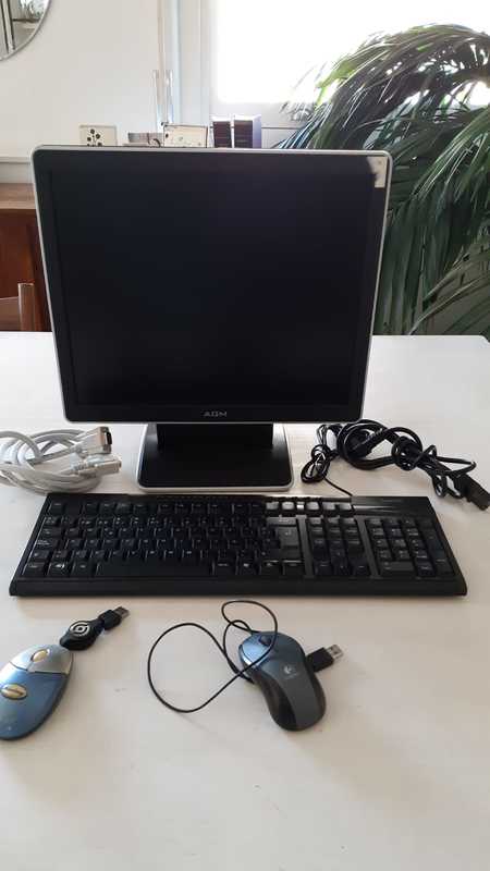 Pantalla + Teclado + raton