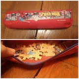 Estuche spiderman + puzzle