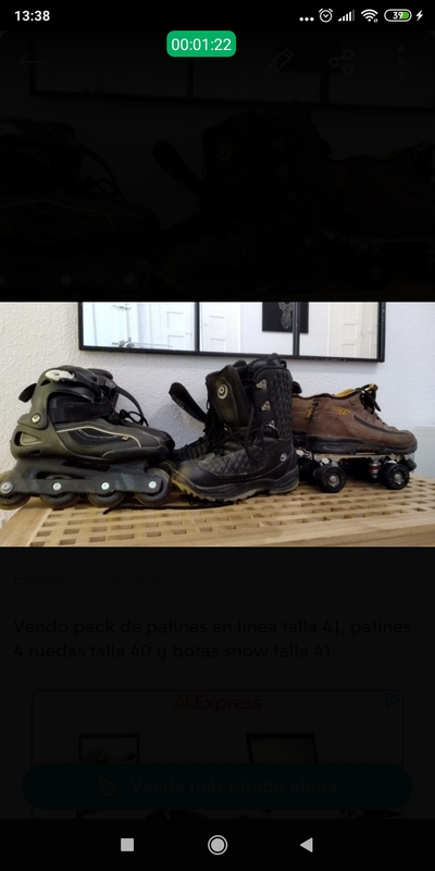 Regalo patines y botas snow