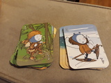 Regalo juego cartas infantiles.