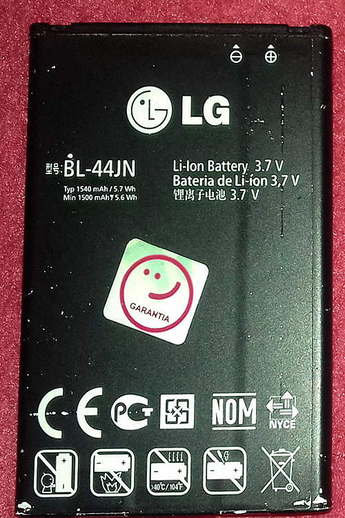 Batería LG de Móvil.
