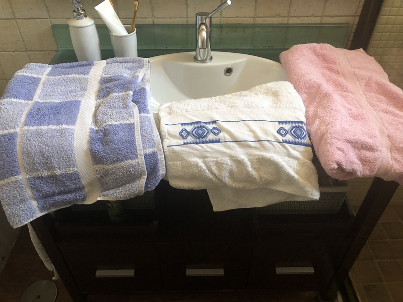 Regalo tres toallas de baño 