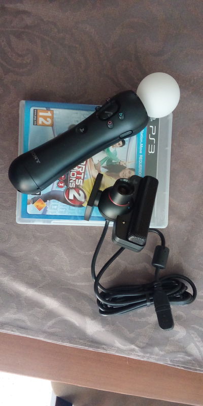PS3 Mando de movimiento, cámara y juego