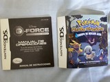 Manuales G-Force y Pokemon Mundo Misterioso Nintendo DS