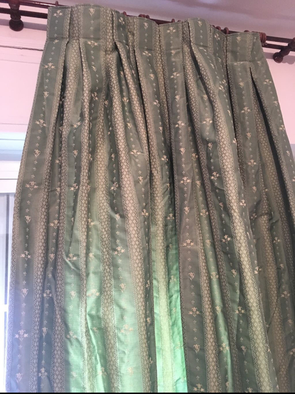 Regalo 2 cortinas verdes