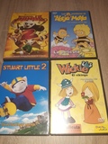 4 DVDS Animación 