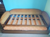 Estructura de cama de Pino + cama nido