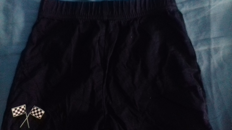 Pantalón corto azul talla 92 cm