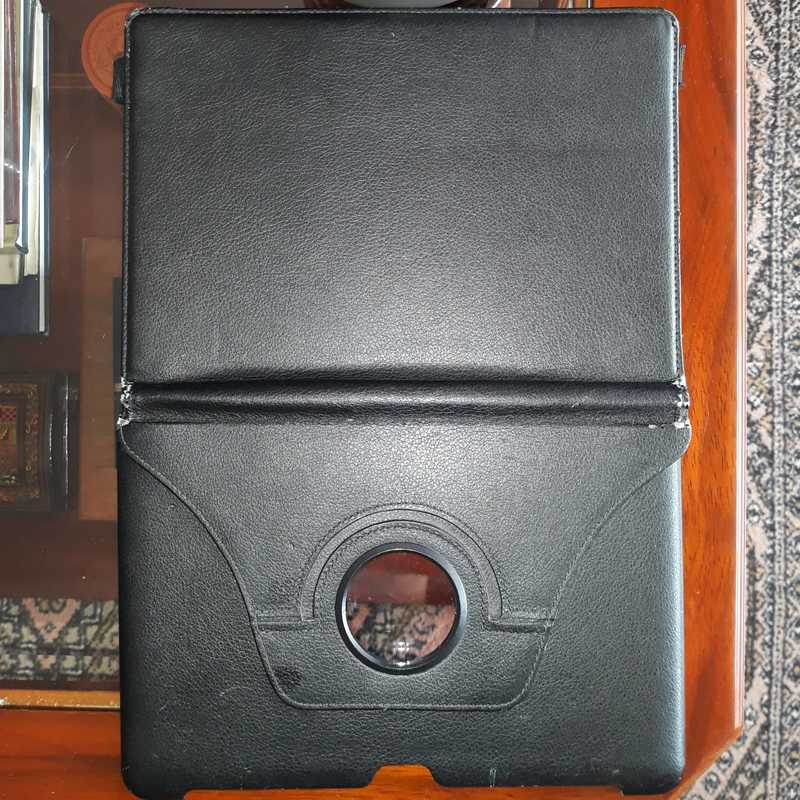 Funda Tablet negra polipiel