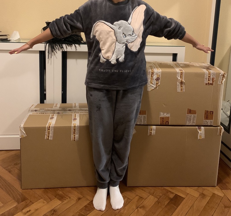 Regalo 3 cajas de Ropa, Zapatos y accesorios