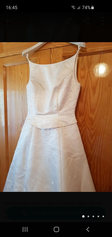 Vestido novia talla 40