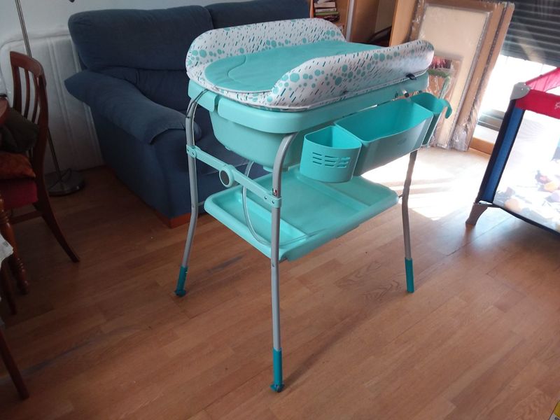 Bañera cambiador de bebé