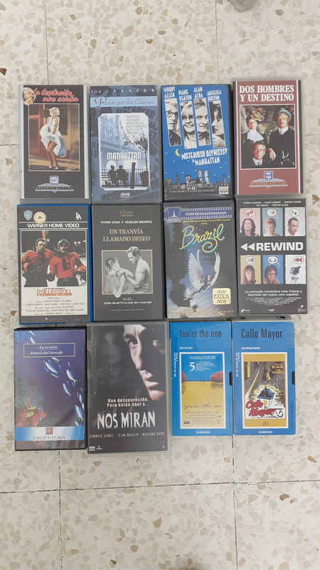 Películas clásicas en VHS