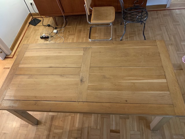 Mesa de madera 180 x 90