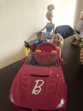Barbies con coche 