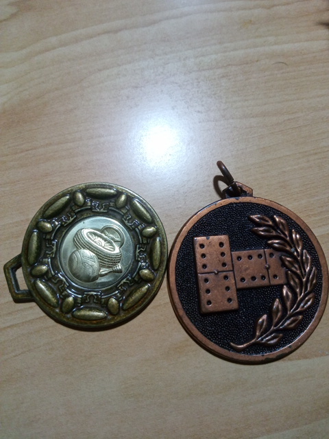Medallas para campeones