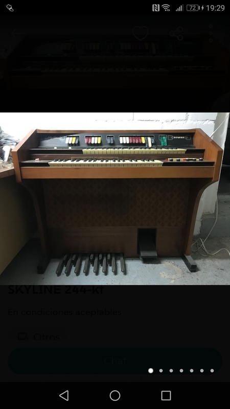 Órgano eléctrico Howard Skyline 244-kt 