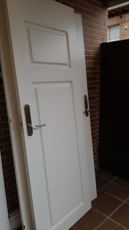 Regalo puertas pintadas en blanco 