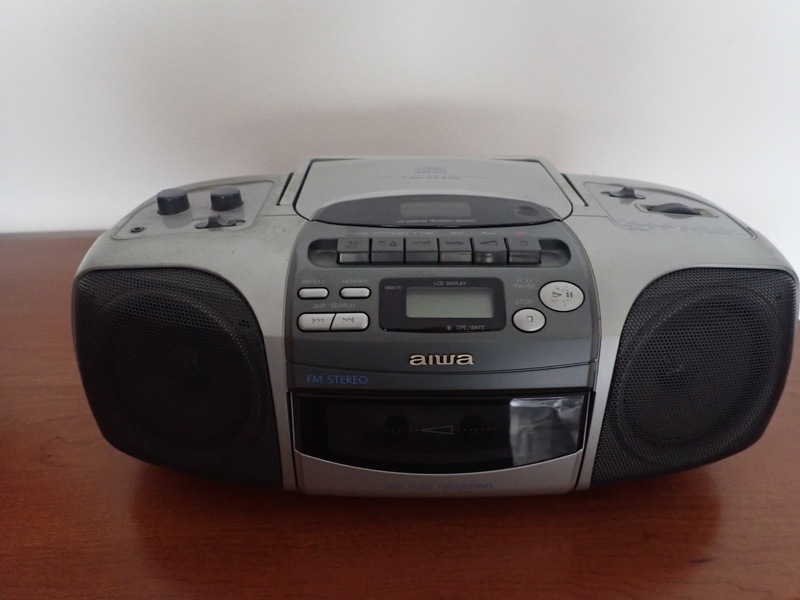 Radio cassette con CD