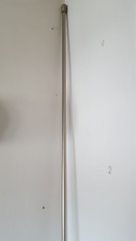 Regalo barra de cortinas metálica aprox. 2,50cm